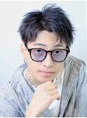 リバースアップバングショート