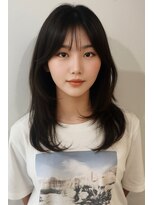 ミレバイジェニー (mirae by geny)&nbsp;結べる位でレイヤーカットが可愛いs