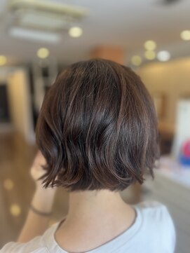 スウィッチグラン(hair salon switch grand) 無造作が可愛い♪こなれボブ×ショコラブラウン