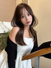 ピヌ(pinue)&nbsp;【pinue】韓国くびれレイヤー×ココアベージュ