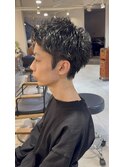 横浜★スパイキーショートメンズパーマ