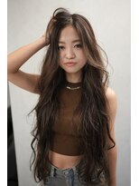 トクヤマサロンニューヨーク(TOKUYAMA SALON NEW YORK)&nbsp;【髪質改善】赤みなしブラウンカラー×レイヤーカット