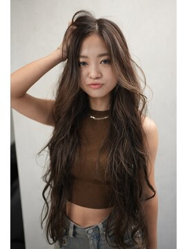 トクヤマサロンニューヨーク(TOKUYAMA SALON NEW YORK) 【髪質改善】赤みなしブラウンカラー×レイヤーカット