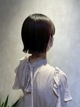 髪質改善/顔周りレイヤーカット/グレージュ[千葉/千葉駅]