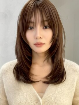 スムーズ 北千住(smoos’) 北千住/前髪カット/顔周り/ボブ/髪質改善/韓国/ハイライト