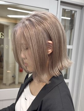 ソルノエル(SOL.noel) 【shuga】ミルクティー×レイヤーボブ