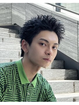 アストラ(ASTRA) MEN’S HAIR/波巻きツイストスパイラル/リバースセンターパート