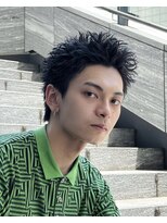 アストラ(ASTRA) MEN’S HAIR/波巻きツイストスパイラル/リバースセンターパート