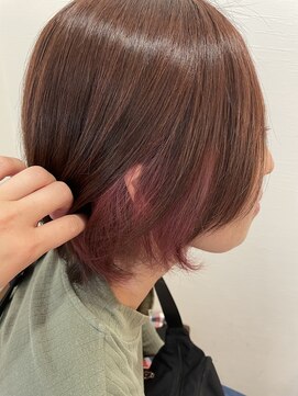 アローズ 大牟田店(arose) イヤリングカラー　ピンクパープル系