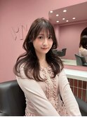 ハッシュカット/韓国レイヤー/ミディアムレイヤー/原宿/顔まわり