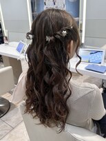 ケンジ 平塚 アネッタ(KENJE annetta) ★ハーフヘアアレンジ