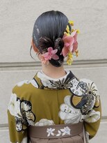 チャコ 新宿(CHACO)&nbsp;シニヨン[新宿/新宿駅/ヘアセット/ヘアメイク]