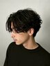 ナチュラル好き【バレないぐらい自然】カット+シャドウパーマ[men's,メンズ]