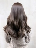 アイティーバイアルバム 八王子店(IT by ALBUM)&nbsp;ロンググレージュ韓国ヘアオリーブベージュ_ba584543