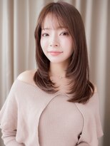 カバーヘア ブリス 北浦和(COVER HAIR bliss)&nbsp;艶感ストレートバタフライカット美髪レイヤーロング30代40代Y