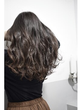 ミエルヘアーブラン(miel hair blanc) 【miel hair blanc】 プラチナグレージュ＆毛束感☆ミルクティー