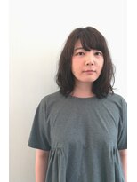 ベリー(berry)&nbsp;脱力系パーマ×暗髪グレー