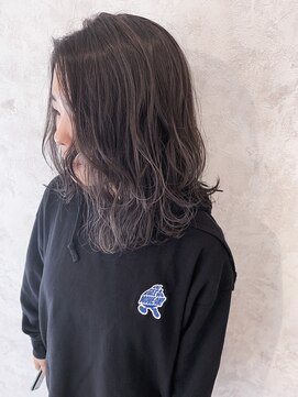 パルフェ ヘアー バイ オーク 九大学研都市(parfait hair byOAK) ラベンダーアッシュ