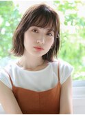 外ハネくびれボブ