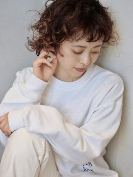 カナン(CANAAN) ボブのウェーブパーマ