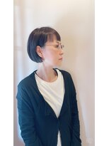 トレパルッキエーレ(tre parrucchiere)&nbsp;［-tre-］パープルカラー+ボブ