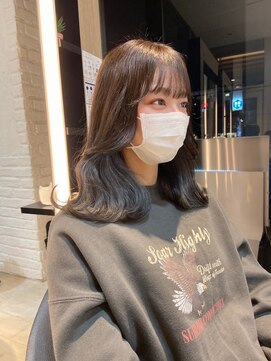 インク サカエ(inq sakae) インナーカラーブルー