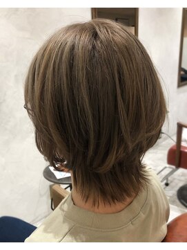 ナップヘアー 春日部店(nap hair) ハイトーンマッシュウルフ