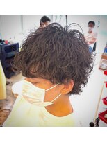 バヤカヘアーデザイン(BAYAKAhairdesign) 波巻きウルフ