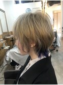 デザインショートウルフ