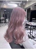 K4_ホワイトピンク ブリーチ3回~