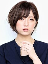 ヘアメイク フレンシア(hair make flencia)&nbsp;耳かけステキなショートボブスタイル