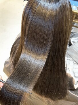 テュケー(TYCHE) long style  straight styling