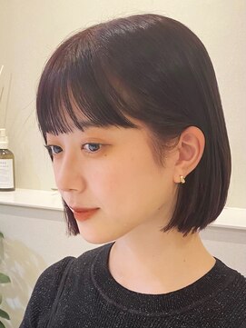 レイ(Lei) タッセルボブ/切りっぱなしボブ/前髪カタログ