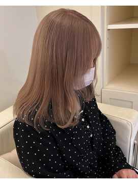 ベレーザ 渋谷(BELEZA) 5117艶髪グレーベージュミルクティーアッシュハイトーンカラー