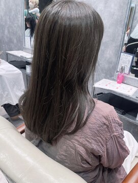 フォンド 津田沼(fond.) 前髪/マチルダボブ/ピンクベージュ/インナーグレージュ/津田沼駅