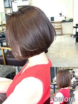 コート 表参道(Cote)&nbsp;Coteスタイルくすみベージュ/グレージュ/大人ボブ/レイヤーボブ