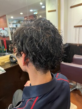 シャンプーボーイアネックス(SHAMPOO BOY Annex) メンズスパイラルパーマ