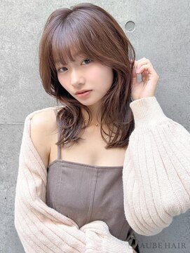 オーブ ヘアー マイロ 東長戸店(AUBE HAIR milo) 20代・30代_くびれセミロング