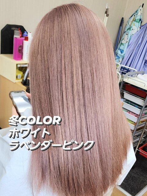 ブリーチCOLOR★ラベンダーピンク