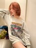 【佐藤指名限定】垢抜けカット＋ブリーチなしダブルカラー￥20650→￥14455
