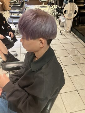 リー 天王寺(Lee) ラベンダーアッシュ