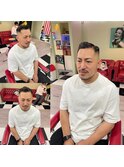 -80's American barber shop-