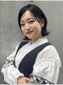Noa/イメチェン外ハネボブ美髪ワイドバングレイヤーカット顔周り