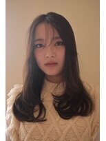 たさわ堂エンネ(enne)&nbsp;ロングレイヤー/ブラウンカラー/前髪なし