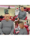 -80's American barber shop-