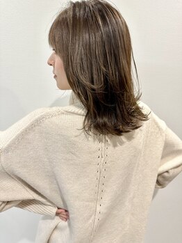 ソラ 京都桂川店(SORA.)の写真/【大人可愛い】魅力を引き出すカラーをご提案！上品でキレイな色味と、上質な質感の仕上がりが大好評＊