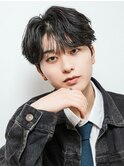 シースルーフェザーショート