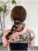ふわふわ編みおろし