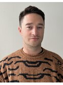 外国人風パーマウルフカルマパーマベリーショートダークアッシュ