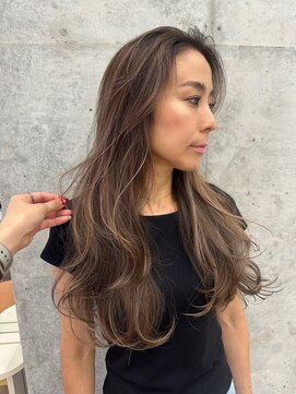 ヌエン 渋谷(NU/EN) ロングレイヤー×ハイライトグラデーション